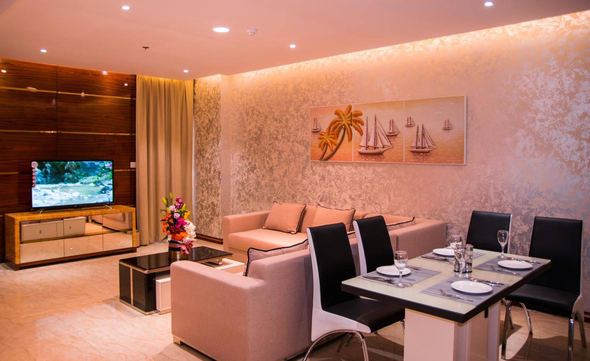 City Park Hotel Apartments Masqat Buitenkant foto